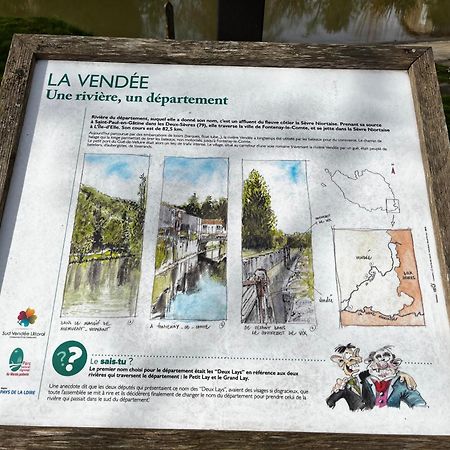 La Maison Du Bonheur Le Gué-de-Velluire Exterior foto